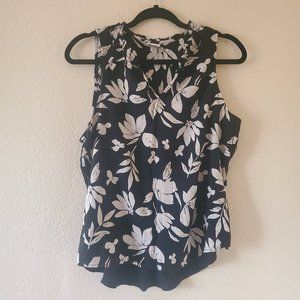 A New Day women's blouse size XL black cream